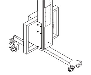 Centerwielframe