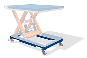 Heftafel - Schaarheftafel - Schaarlift - Econ - Wheelchassis