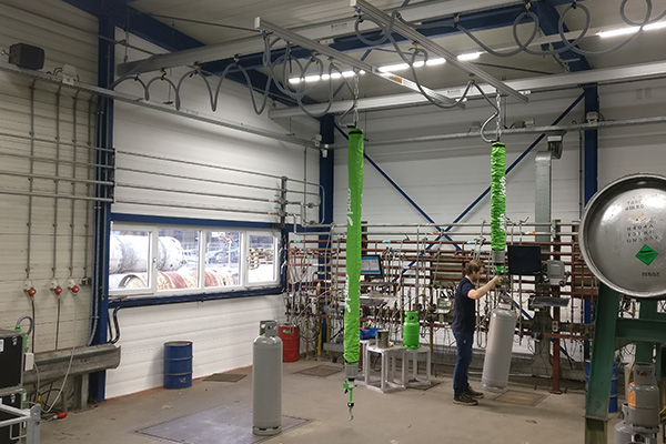 Uniechemie - Vaculex ML met grijphaak voor gasflessen