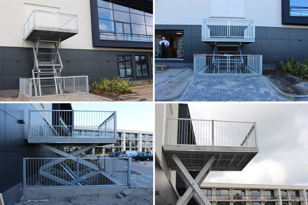 Goederenlift Van der Valk